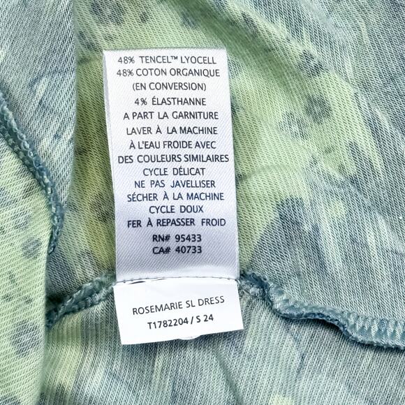 Toad&Co Blue Rose Marie Sleeveless Dress - Size Small - Picture 8 of 9